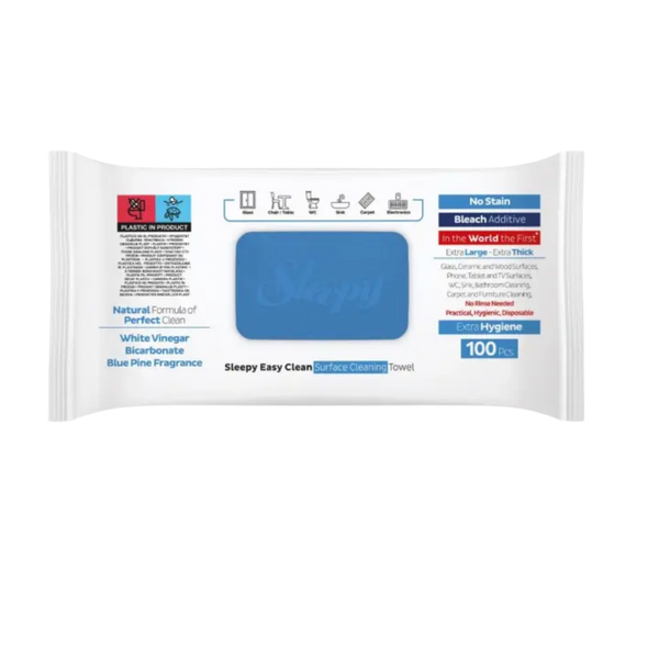 Sleepy Easy Clean Вологі серветки універсальні Біле мило 100 шт. 7079025 фото