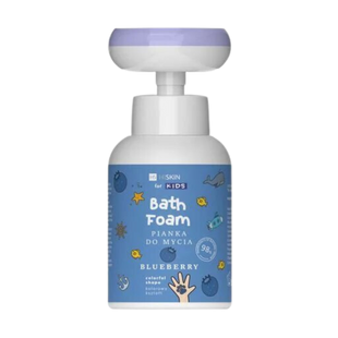 HiSkin Kids Bath Foam Мило-пінка для рук та тіла Лапка Чорниця 300 мл 5397361 фото