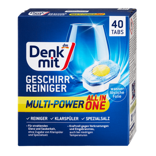 Denkmit Таблетки для ПММ Multi-Power All-in-One 40 табл. 4100989 фото