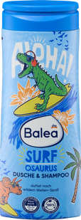 Balea Kinder Duschgel & Shampoo Surf Osaurus Шампунь-гель для душу 2в1 300 мл 3030885 фото