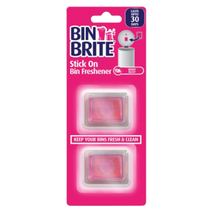 Bin Brite Стікер освіжувач для смітника Berry Blast 2х5 г 8399562 фото