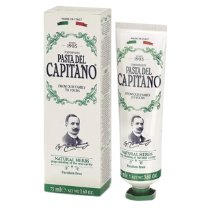 Pasta del Capitano Зубна паста Натуральні трави Natural Herbs 75 мл 6282804 фото