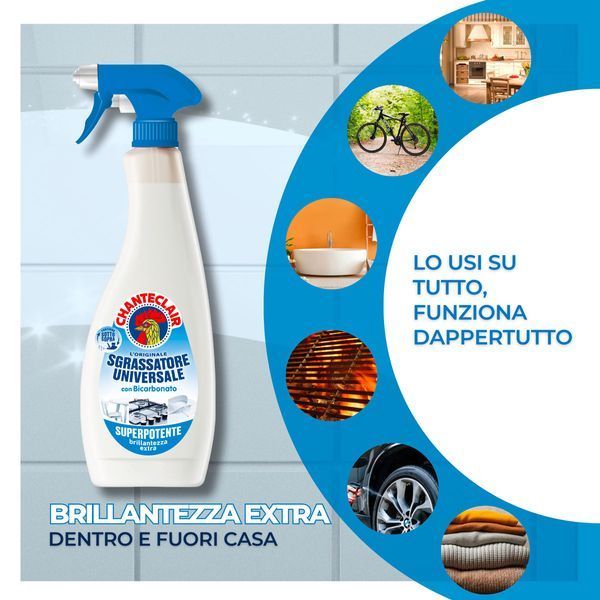Chanteclair Sgrassatore Universale Bicarbonato Універсальний знежирювач з содою 600 мл 3244138 фото