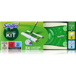 Swiffer Швабра для прибирання Стартовий набір Wet&Dry 3109849 фото