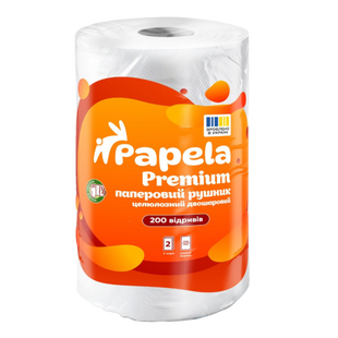 Papela Premium Паперовий рушник 24 м 200 відривів 6605869 фото