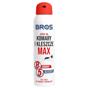 Bros MAX Спрей від комарів та кліщів 90 мл 5725549 фото