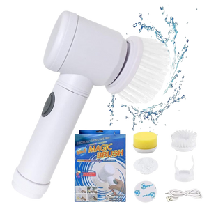 Magic Brush Електрична щітка для прибирання 5в1 5147366 фото
